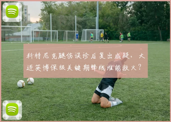 科特尼克腿伤误诊后复出成疑，大连英博保级关键期锋线谁能救火？