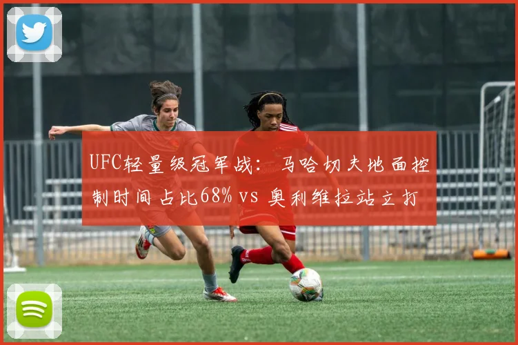 UFC轻量级冠军战：马哈切夫地面控制时间占比68% vs 奥利维拉站立打击命中率